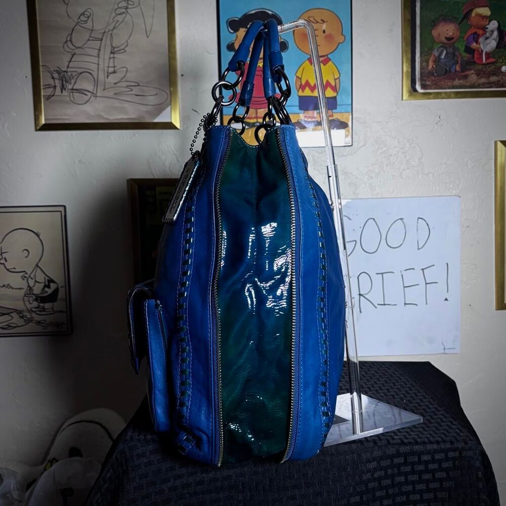*NWT* 2010 Coach Devin XL Expandable Leather Hobo Bag (#15995) - Picture 6 of 8